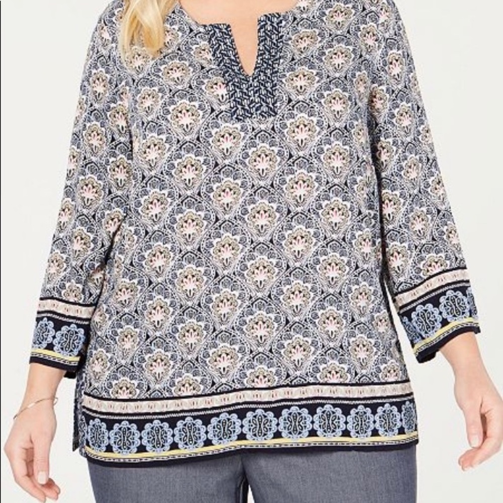 Charter Club’s V-Neck Tunic